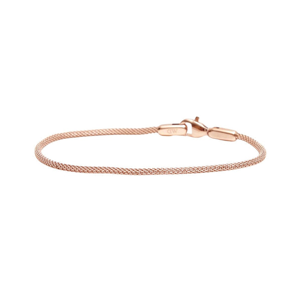 ダニエルウェリントン DANIEL WELLINGTON Mesh Bracelet 1.8 RG 165mm ブレスレット DW00400671 レディース メンズ ローズゴールド